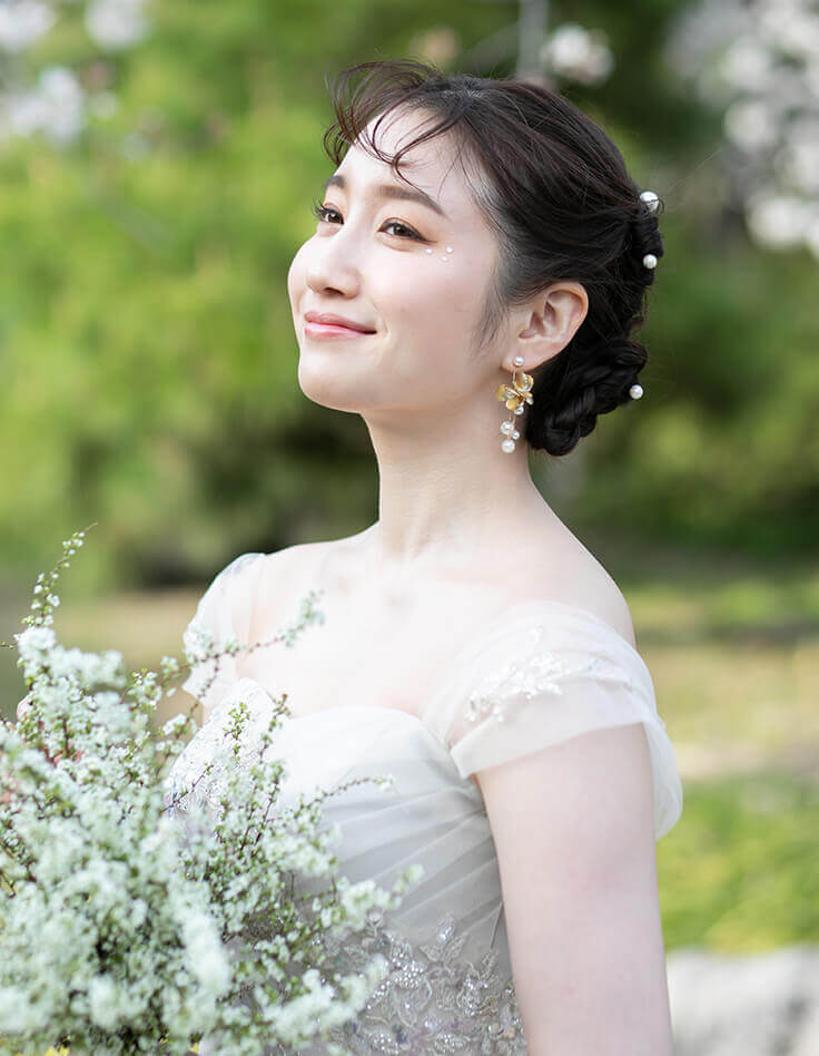 ドレスヘアメイク